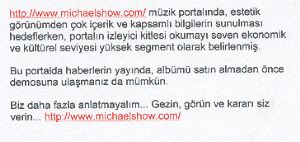 Michael Show MYNET'te