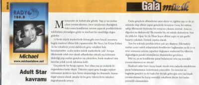 MİCHAEL Hürriyet GALA ' da