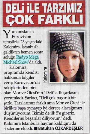 Rober Hatemo & Kalomira Michael Show'da Buluştu