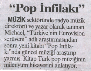 POP İNFİLAK'ı GÜNEŞ Gazetesinde