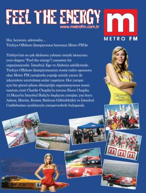 OFF -SHORE Heyecanı METRO FM ile Devam Ediyor