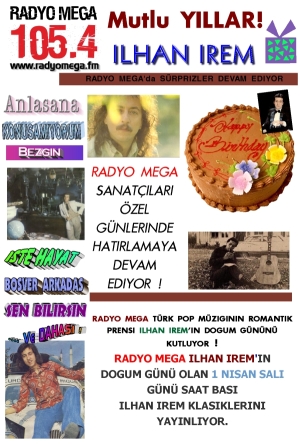 İlhan İrem'in Doğum Gününü Kutluyoruz