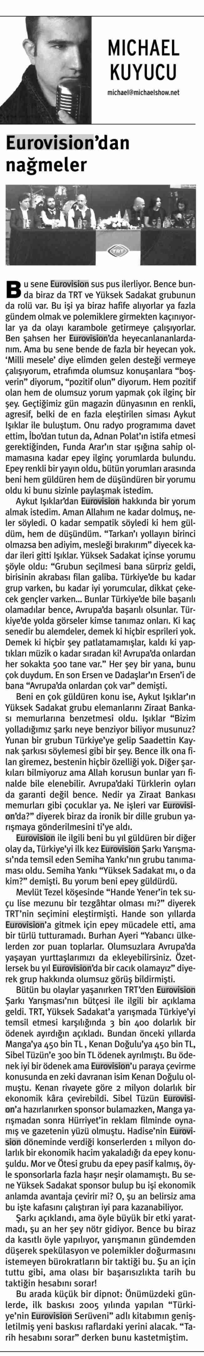 Yüksek Sadakat Yarı Finalde Elendi ! Yüksek Sadakat Yarı Finalde Elendi !