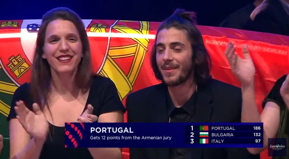 Eurovision 2017'nin Şampiyonu Portekiz