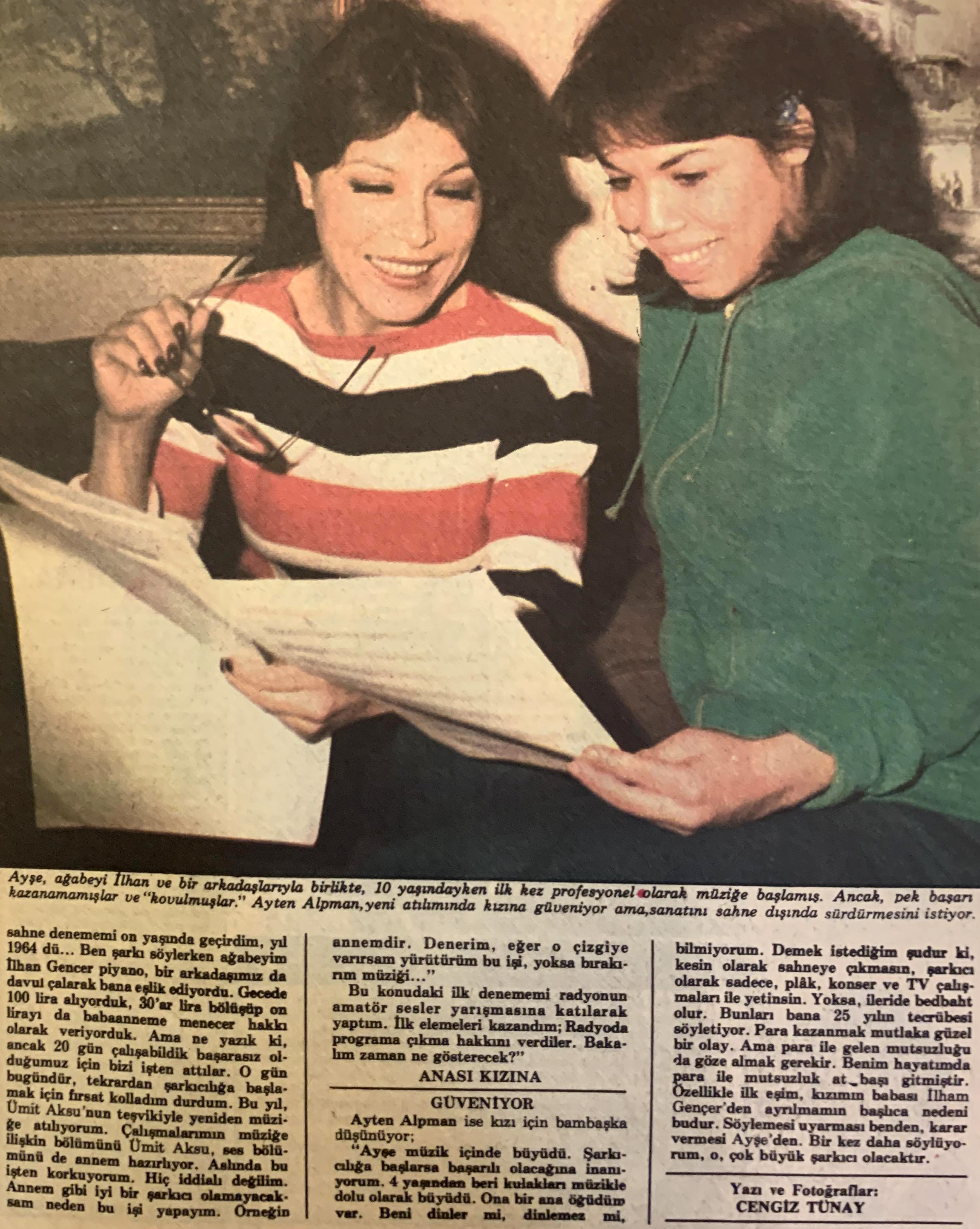 Ayten Alpman'ın Kızı Şarkıcı mı Oluyor?