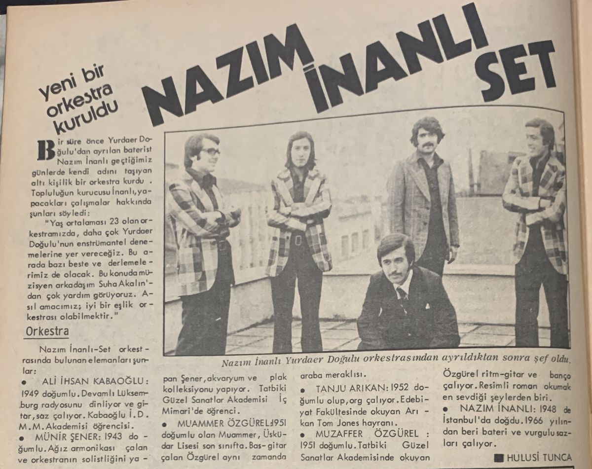 Yeni Bir Orkestra Kuruldu