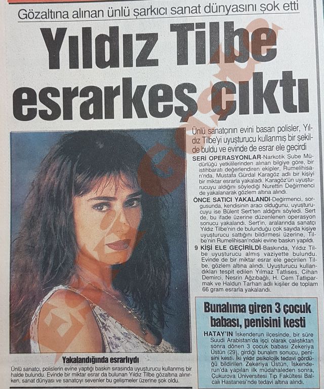 Yıldız Tilbe, Esrarkeş Çıktı! Yıldız Tilbe, Esrarkeş Çıktı!